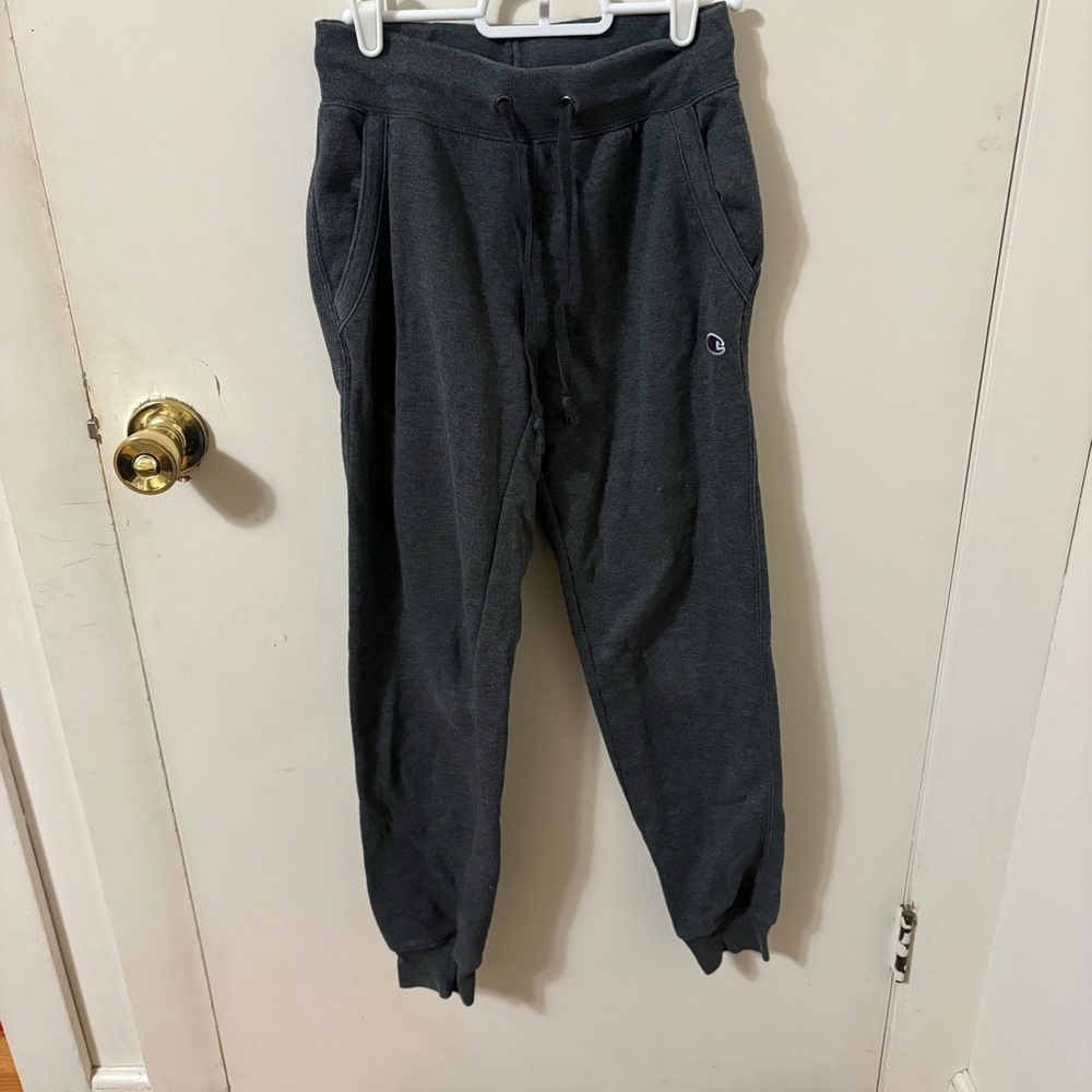 5/$25 Champion Dark Gray Joggers with Logo XS